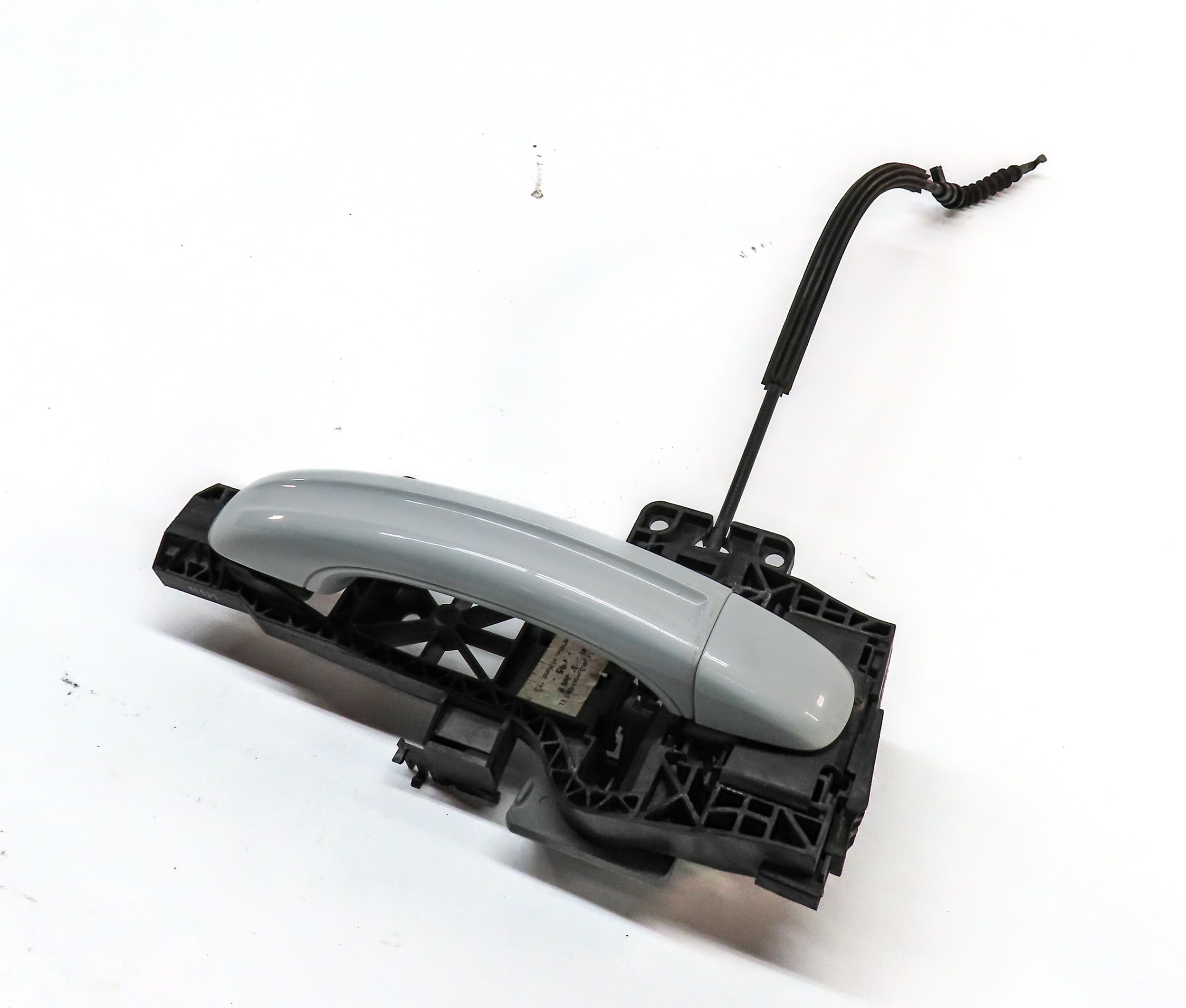 07-15 AUDI Q7 (4L) RIGHT FRONT PASSENGER KEYLESS EXTERIOR DOOR HANDLE (White) — exact item pictured